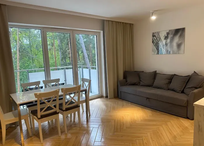 Sosnowy Nadmorski Zakatek Blisko Plazy Z Parkingiem 公寓 *